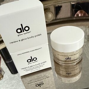 New! ALO renew & glow body polish